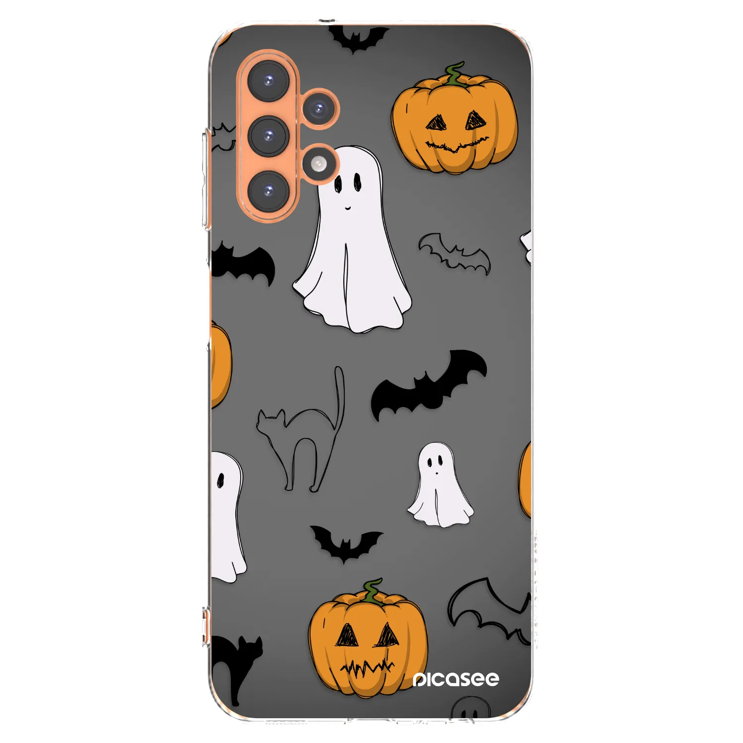 Picasee silikonski prozorni ovitek za Samsung Galaxy A13 5G - Spooky crew