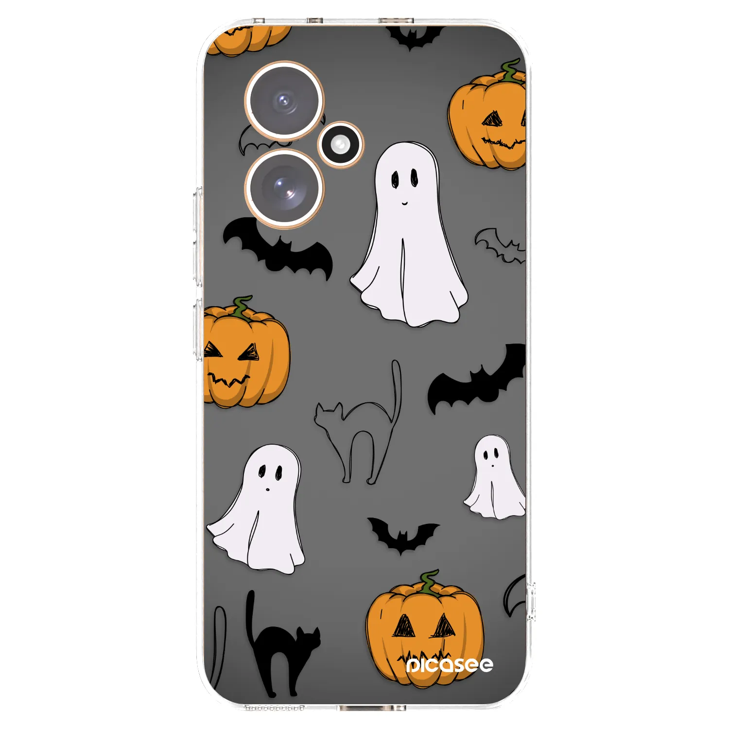 Picasee silikonski prozorni ovitek za Honor 400 5G - Spooky crew