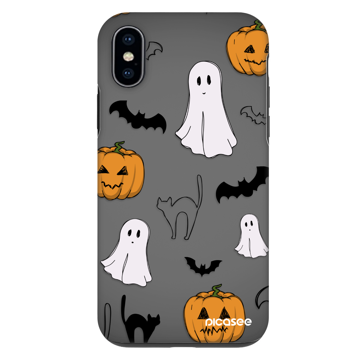 Picasee Fashion Case za Apple iPhone X/XS - Spooky crew