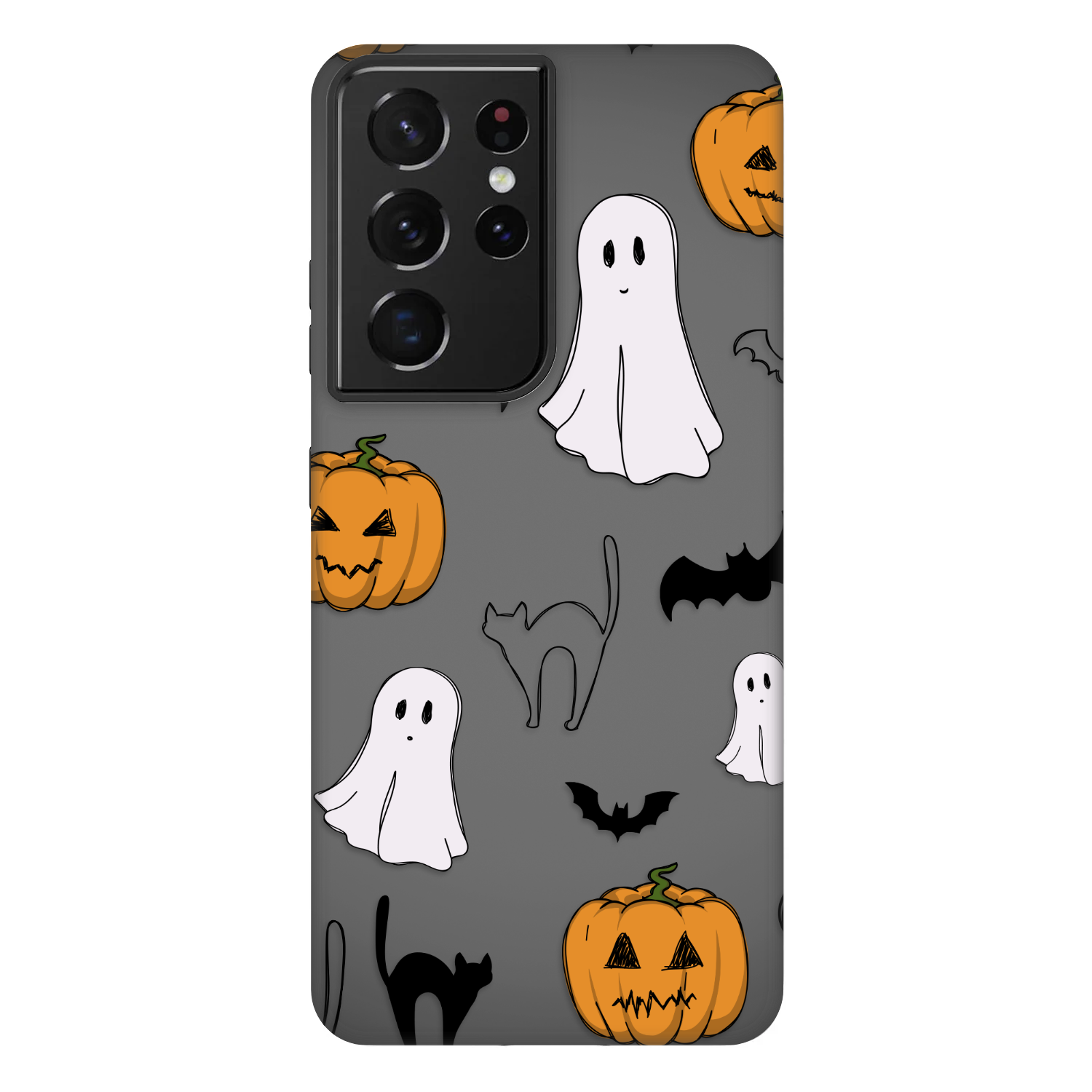 Picasee Fashion Case za Samsung Galaxy S21 Ultra 5G G998B - Spooky crew