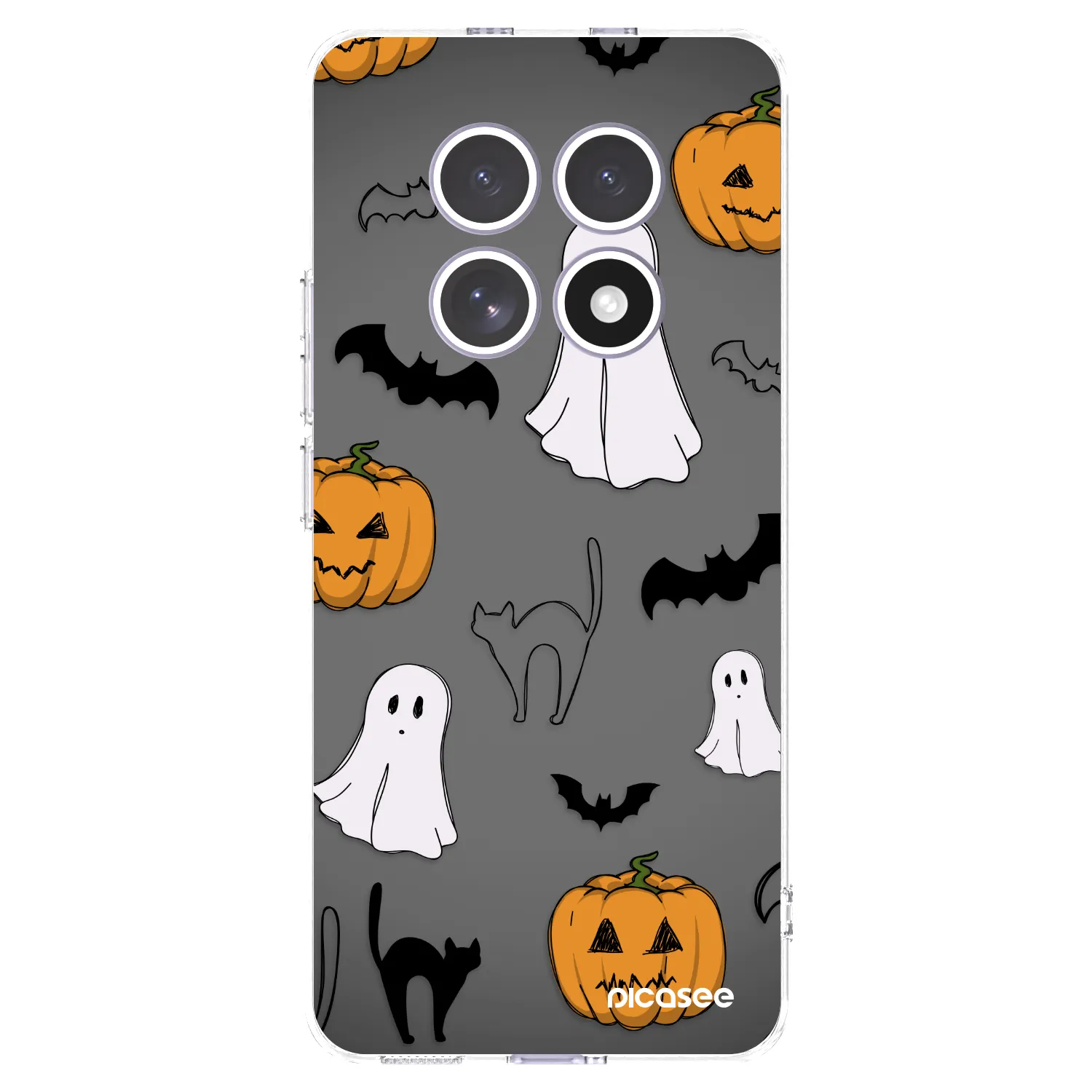 Picasee silikonski prozorni ovitek za Xiaomi Redmi Note 15 4G - Spooky crew