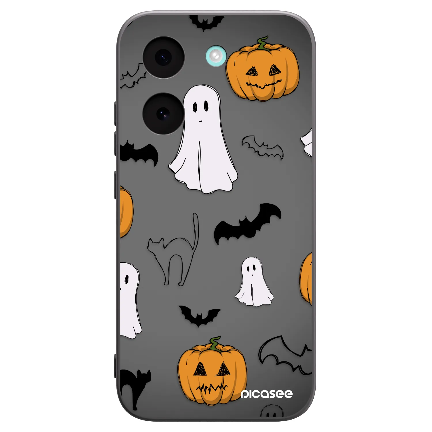 Picasee silikonski črni ovitek za Xiaomi Poco X8 Pro - Spooky crew