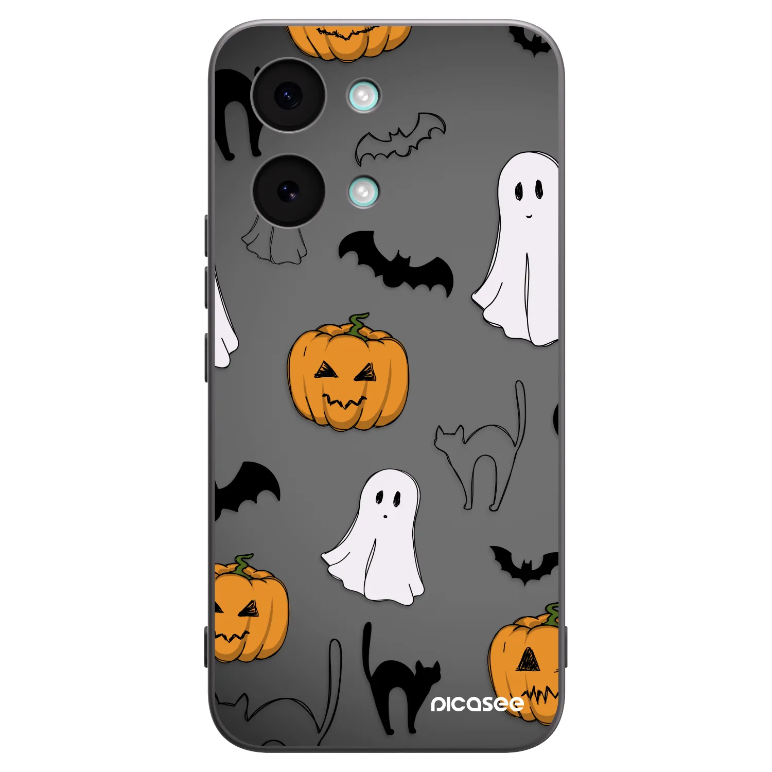 Picasee silikonski črni ovitek za Xiaomi Poco X8 Pro Max - Spooky crew