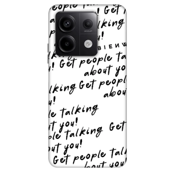 Ovitek za Xiaomi Redmi Note 13 Pro 5G - GET PEOPLE TALK ABOUT YOU
