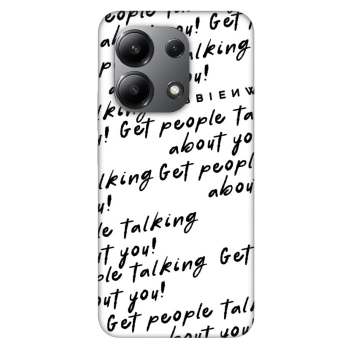 Ovitek za Xiaomi Redmi Note 13 4G - GET PEOPLE TALK ABOUT YOU