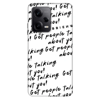 Ovitek za Xiaomi Redmi Note 12 Pro 5G - GET PEOPLE TALK ABOUT YOU