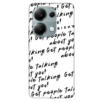 Ovitek za Xiaomi Redmi Note 13 Pro 4G - GET PEOPLE TALK ABOUT YOU
