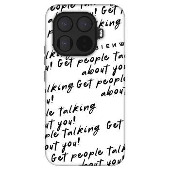 Ovitek za Xiaomi 15T Pro - GET PEOPLE TALK ABOUT YOU