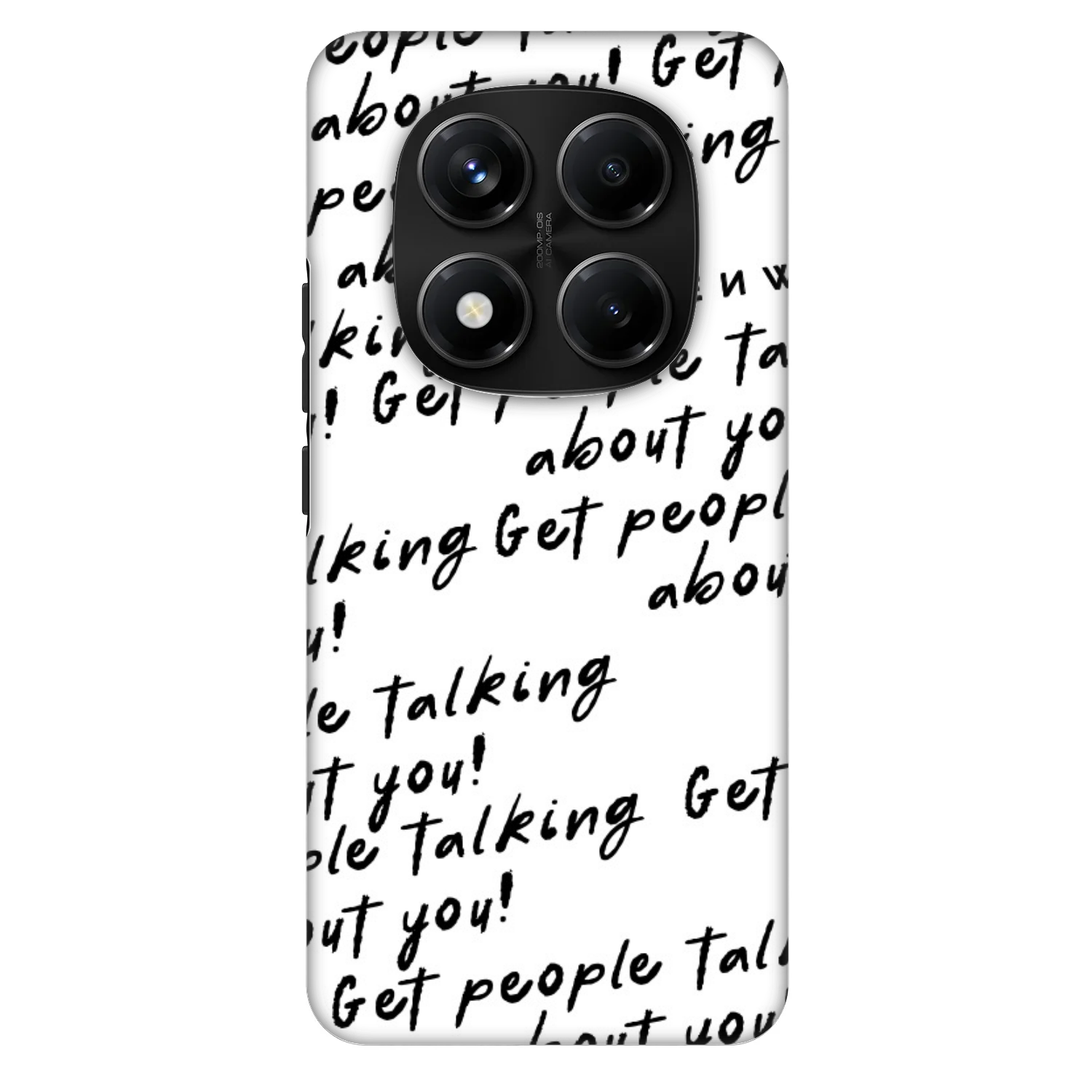 Picasee Fashion Case za Xiaomi Redmi Note 14 Pro+ 5G - GET PEOPLE TALK ABOUT YOU