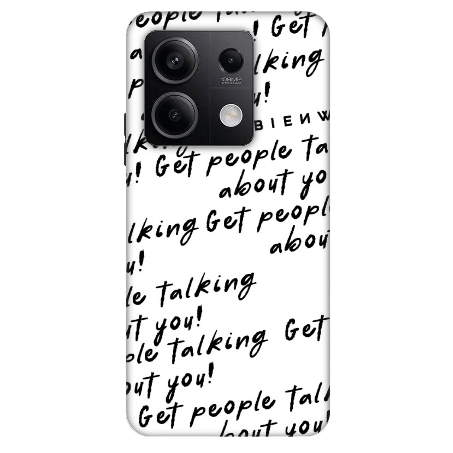 Picasee Fashion Case za Xiaomi Redmi Note 13 5G - GET PEOPLE TALK ABOUT YOU