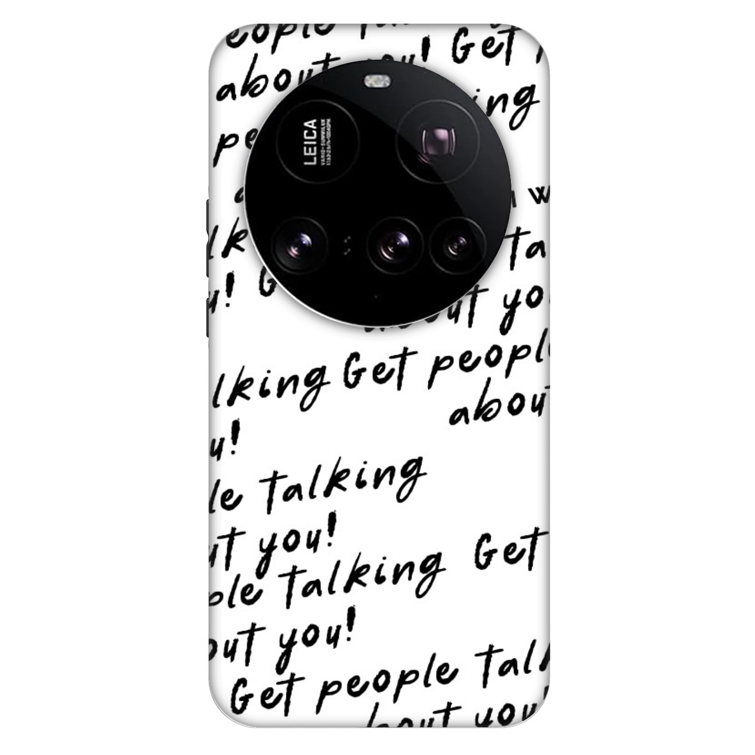 Picasee Fashion Case za Xiaomi 15 Ultra - GET PEOPLE TALK ABOUT YOU