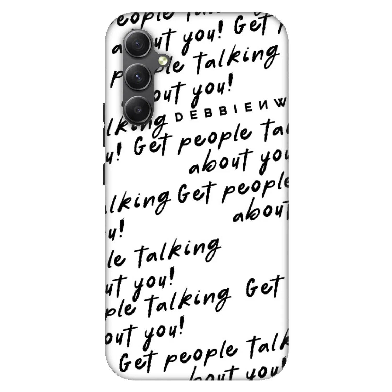 Picasee Fashion Case za Samsung Galaxy A34 5G A346B - GET PEOPLE TALK ABOUT YOU