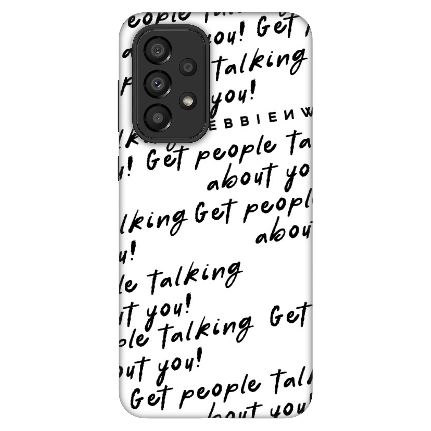 Picasee Fashion Case za Samsung Galaxy A33 5G A336 - GET PEOPLE TALK ABOUT YOU
