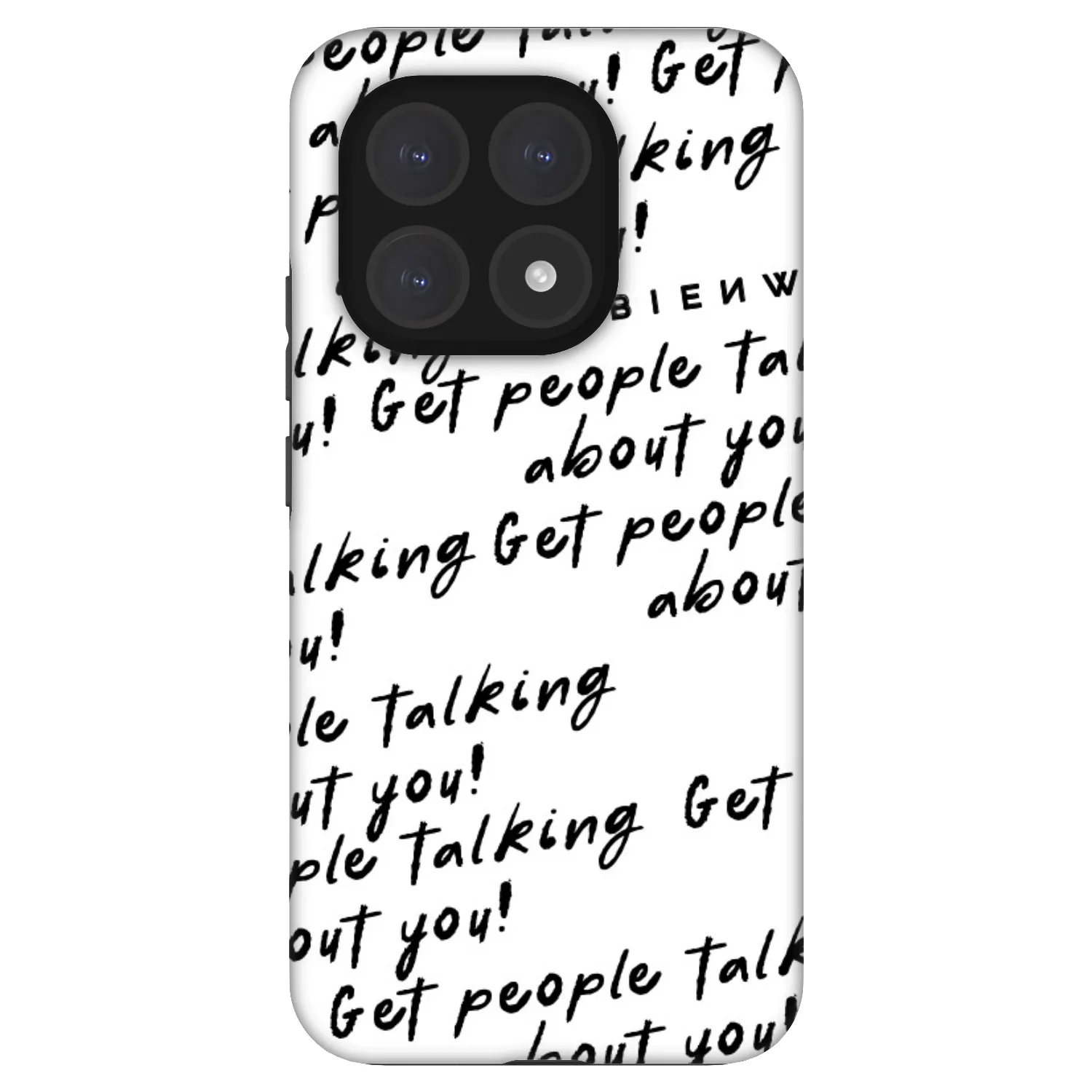 Picasee Fashion Case za Xiaomi 15T - GET PEOPLE TALK ABOUT YOU