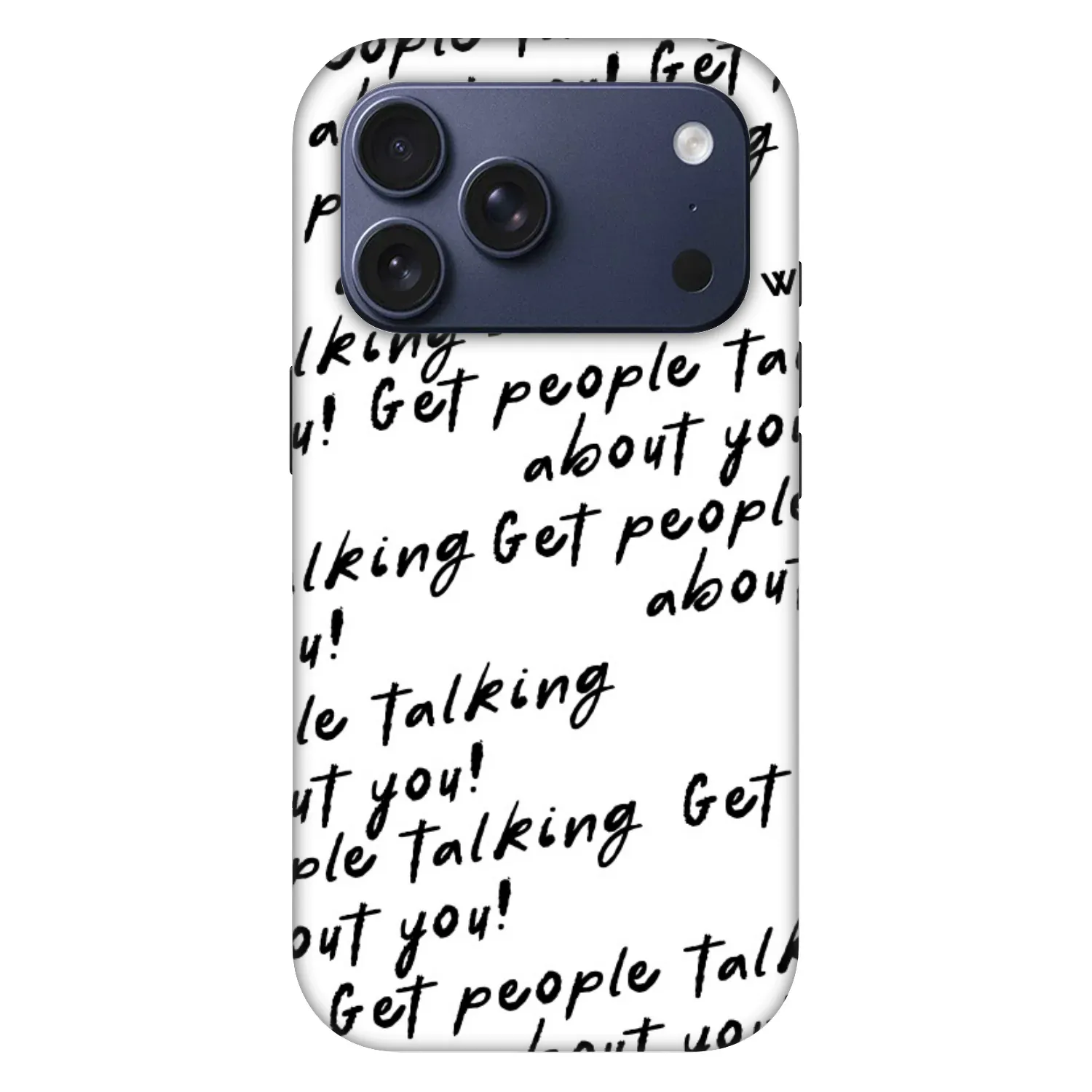 Picasee Fashion Case MagSafe za Apple iPhone 18 Pro - GET PEOPLE TALK ABOUT YOU