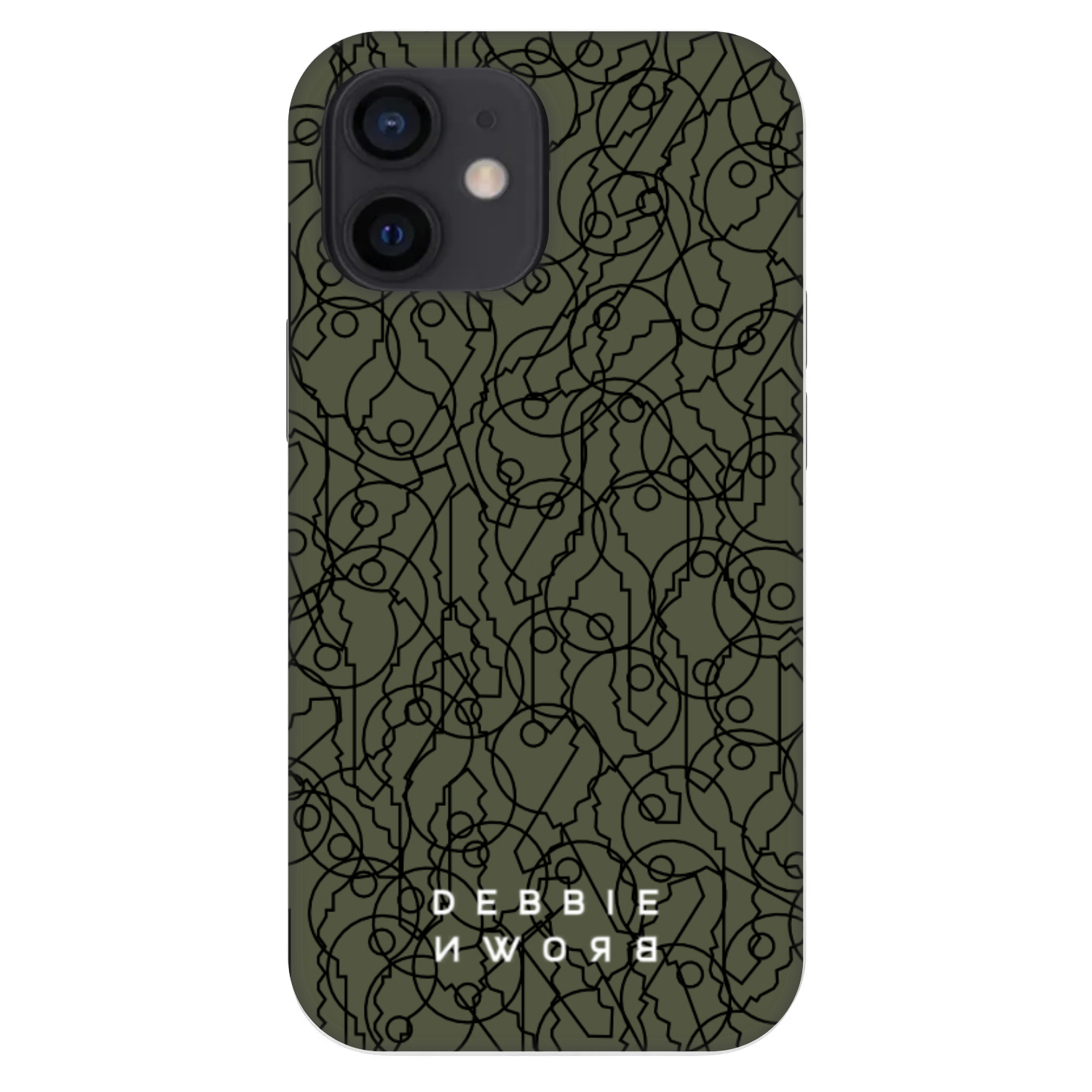 Picasee Fashion Case za Apple iPhone 12 mini - UNLOCK YOURSELF