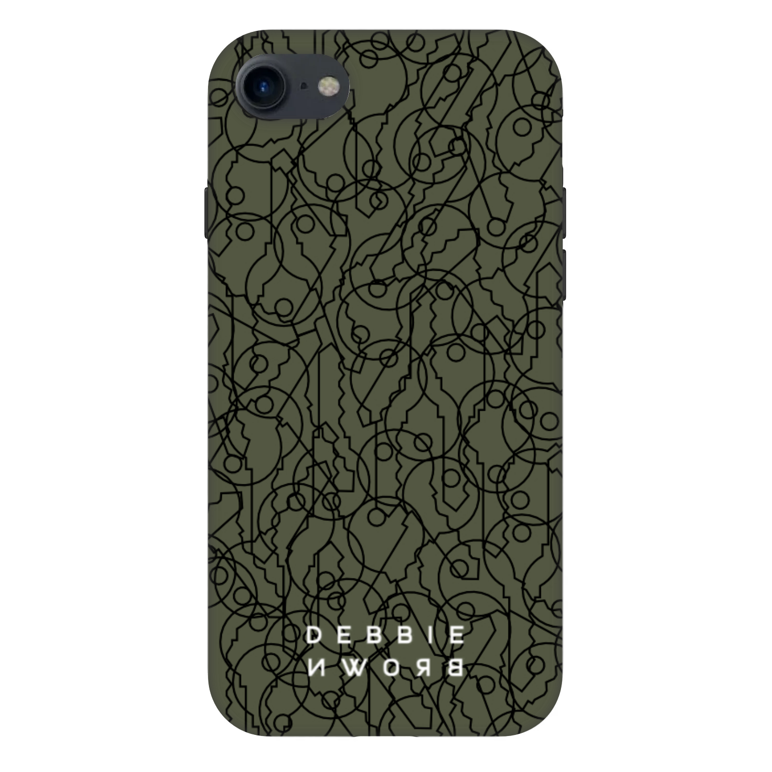 Picasee Fashion Case za Apple iPhone SE 2020 - UNLOCK YOURSELF