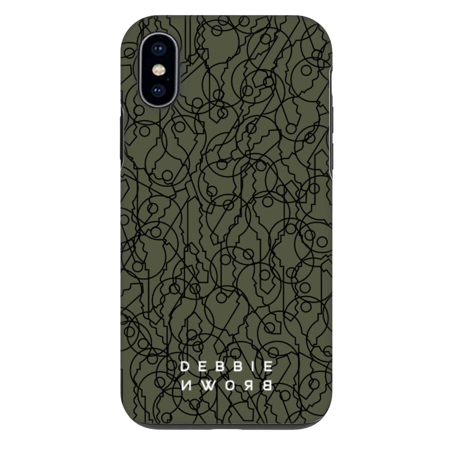 Picasee Fashion Case za Apple iPhone X/XS - UNLOCK YOURSELF