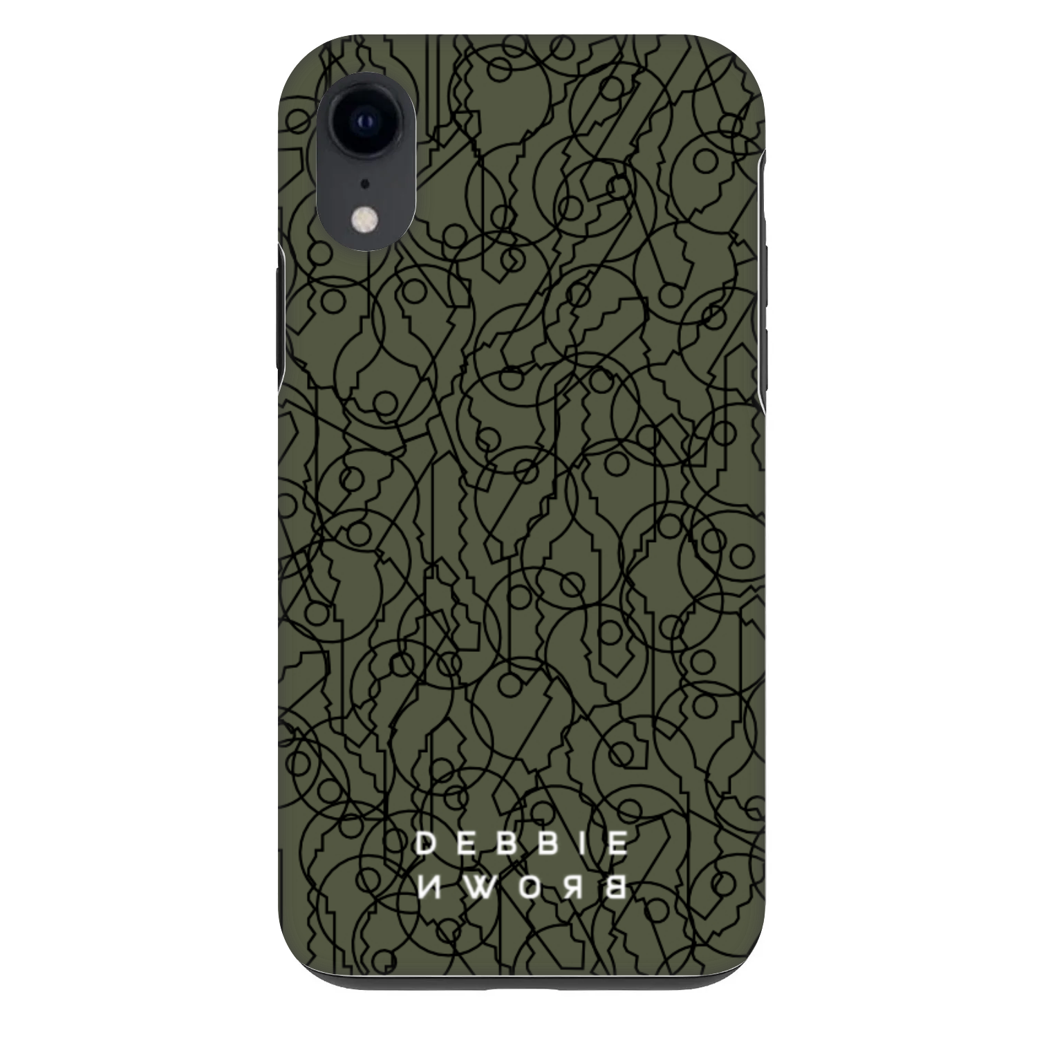Picasee Fashion Case za Apple iPhone XR - UNLOCK YOURSELF