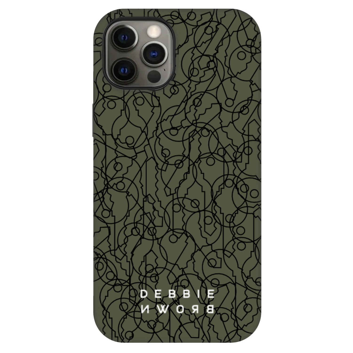 Picasee Fashion Case MagSafe za Apple iPhone 12 Pro - UNLOCK YOURSELF