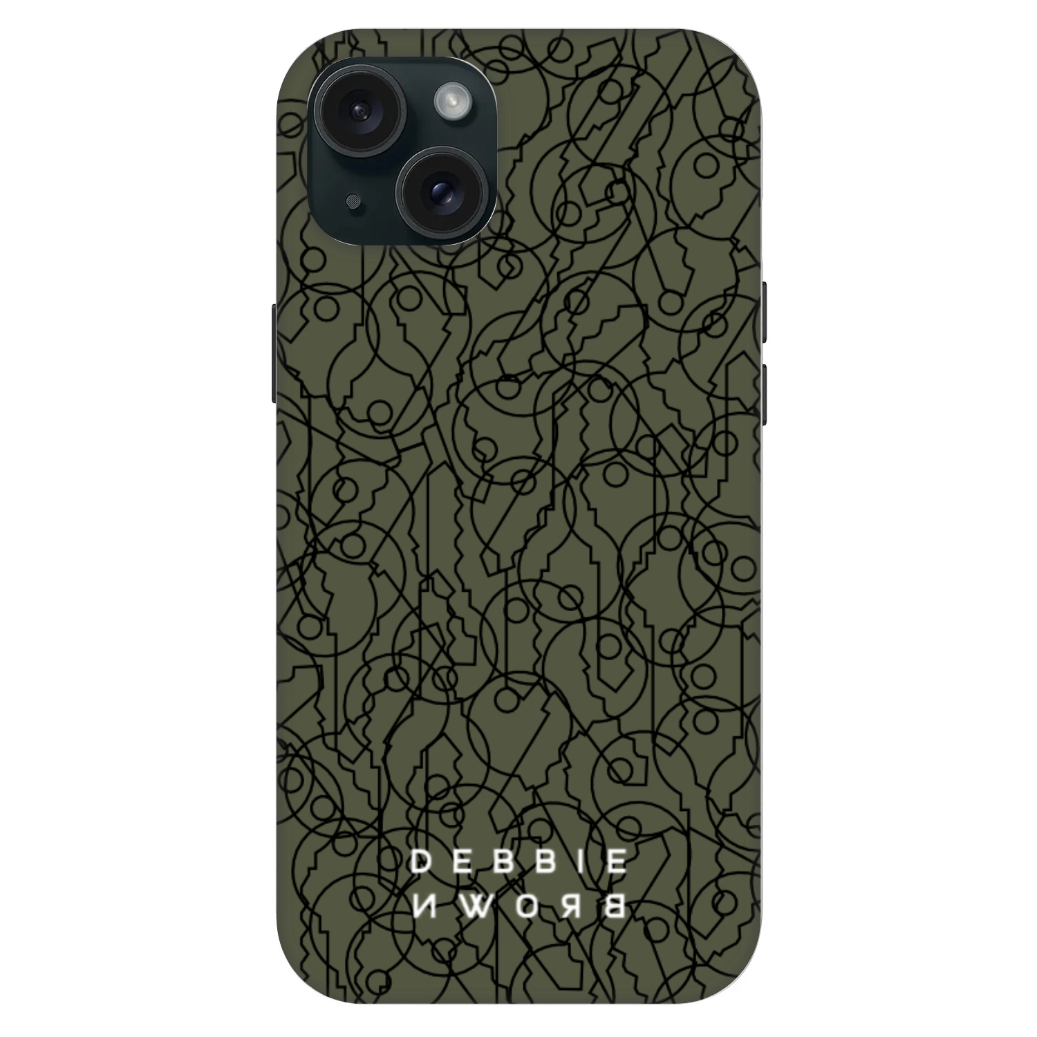 Picasee Fashion Case MagSafe za Apple iPhone 15 Plus - UNLOCK YOURSELF