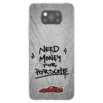 Picasee silikonski črni ovitek za Xiaomi Poco X3 - Grey Drift