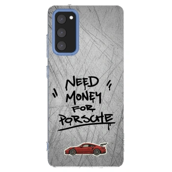 Picasee silikonski prozorni ovitek za Samsung Galaxy S20 FE - Grey Drift