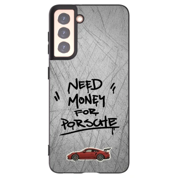 Picasee silikonski črni ovitek za Samsung Galaxy S21 5G G991B - Grey Drift