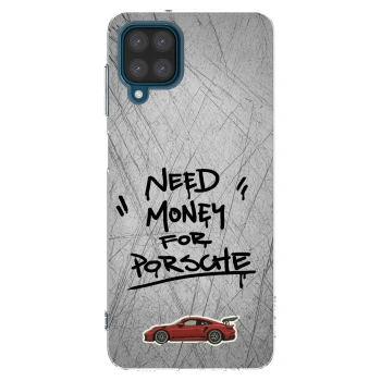 Picasee silikonski prozorni ovitek za Samsung Galaxy A12 A125F - Grey Drift