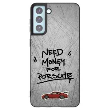 Picasee silikonski črni ovitek za Samsung Galaxy S21+ 5G G996F - Grey Drift