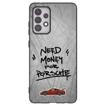 Picasee silikonski črni ovitek za Samsung Galaxy A52 5G A525F - Grey Drift