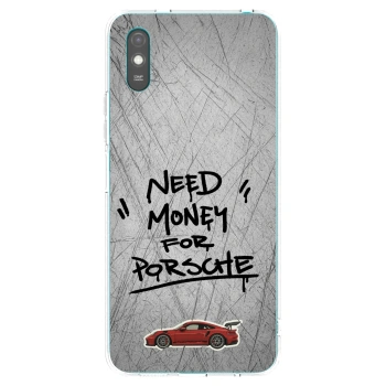 Picasee silikonski prozorni ovitek za Xiaomi Redmi 9AT - Grey Drift