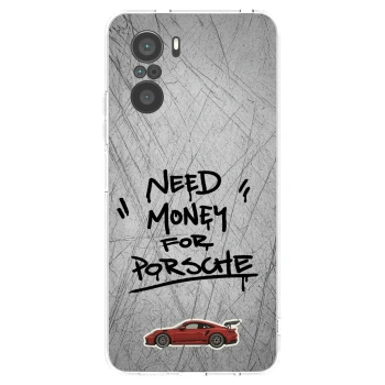Picasee silikonski prozorni ovitek za Xiaomi Poco F3 - Grey Drift