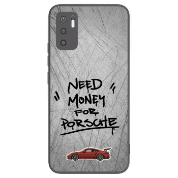 Picasee silikonski črni ovitek za Xiaomi Redmi Note 10 5G - Grey Drift