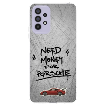 Picasee silikonski prozorni ovitek za Samsung Galaxy A32 4G SM-A325F - Grey Drift