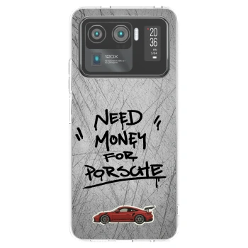 Picasee silikonski prozorni ovitek za Xiaomi Mi 11 Ultra - Grey Drift