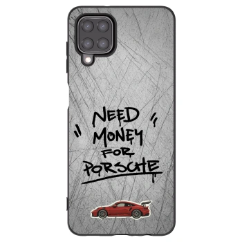 Picasee silikonski črni ovitek za Samsung Galaxy M12 M127F - Grey Drift