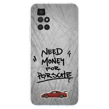 Picasee silikonski prozorni ovitek za Xiaomi Redmi 10 - Grey Drift