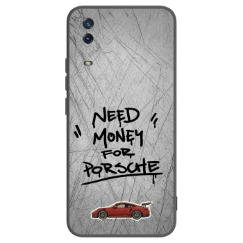 Picasee silikonski črni ovitek za Vivo Y11s - Grey Drift