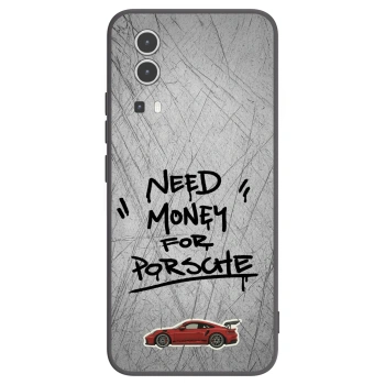 Picasee silikonski črni ovitek za Vivo Y72 5G - Grey Drift