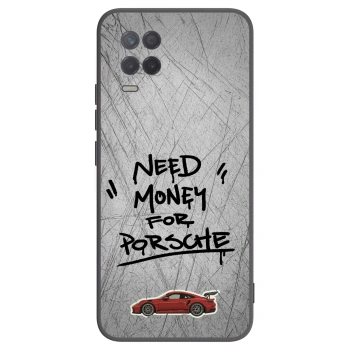 Picasee silikonski črni ovitek za Realme 8 5G - Grey Drift