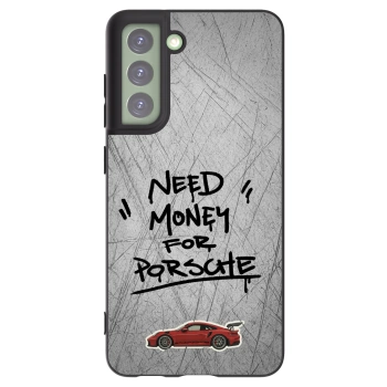 Picasee silikonski črni ovitek za Samsung Galaxy S21 FE 5G - Grey Drift