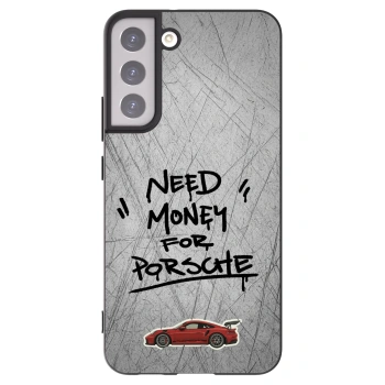 Picasee silikonski črni ovitek za Samsung Galaxy S22+ 5G - Grey Drift