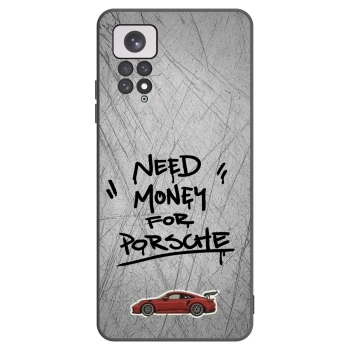 Picasee silikonski črni ovitek za Xiaomi Redmi Note 11 - Grey Drift