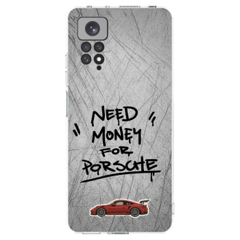 Picasee silikonski prozorni ovitek za Xiaomi Redmi Note 11S 4G - Grey Drift