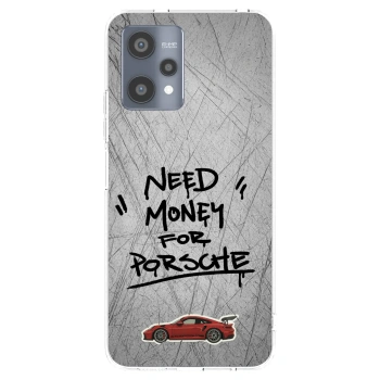 Picasee silikonski prozorni ovitek za Realme 9 Pro 5G - Grey Drift