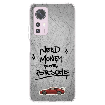Picasee silikonski prozorni ovitek za Xiaomi 12 - Grey Drift