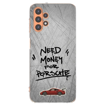 Picasee silikonski prozorni ovitek za Samsung Galaxy A13 4G A135 - Grey Drift