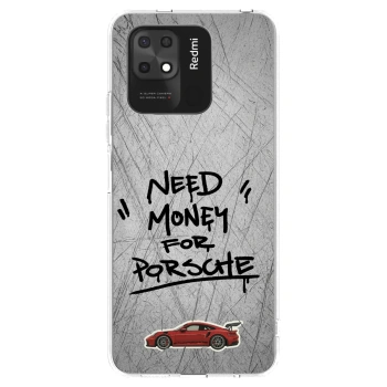 Picasee silikonski prozorni ovitek za Xiaomi Redmi 10C - Grey Drift