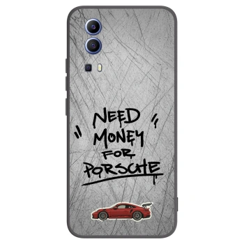 Picasee silikonski črni ovitek za Vivo Y52 5G - Grey Drift